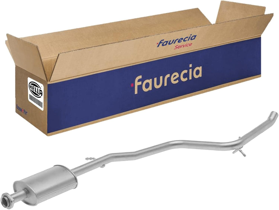 HELLA 8LC 366 023-111 Mittelschalldämpfer - Easy2Fit® Kit - mitte - dreiteilig - Set mit Anbauteilen