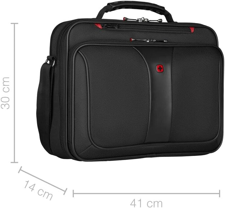 WENGER Legacy 16 Laptop-Tasche zum Umhängen, Notebook bis 16 Zoll, Aktentasche, Organizer, 15 l, Dam