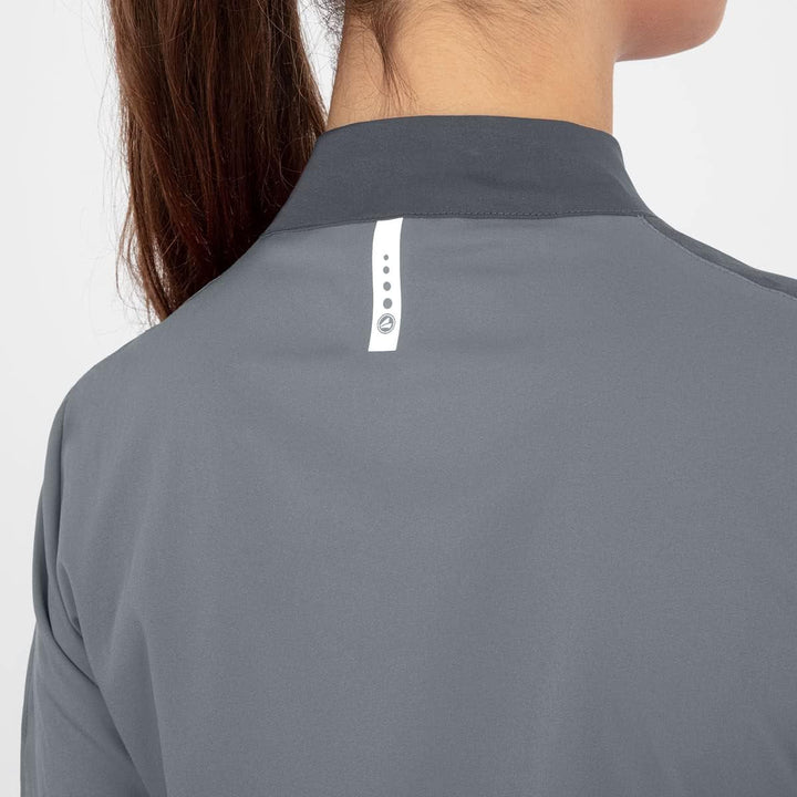 JAKO Damen Champ 2.0 Präsentationsjacke 38 steingrau/anthra light, 38 steingrau/anthra light