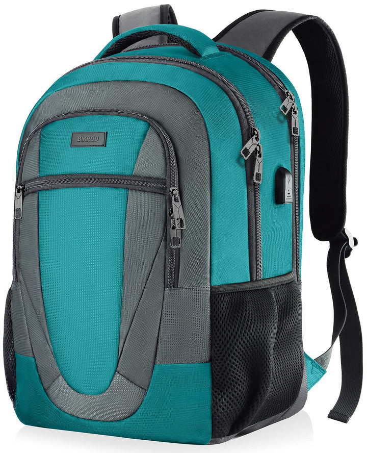 BIKROD Rucksack Herren und Damen, Schulrucksack Jungen Mädchen Teenager, Wasserdicht Rucksack | 15.6