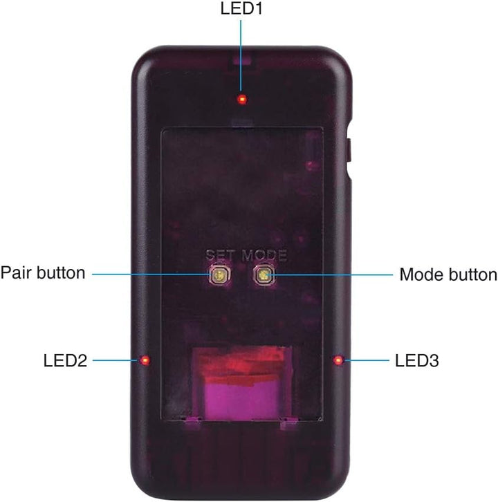 Drahtloses Pager-System für Restaurants, Warteschlangen-Anrufsystem, 10-Kanal-Anruftastatur 10 Pager