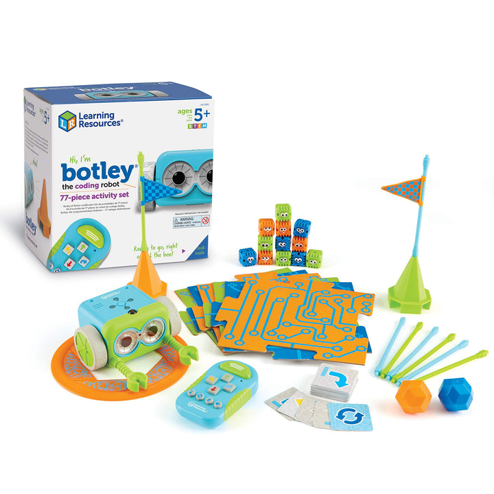 Learning Resources Botley, der programmierbare Roboter – Aktivitätsset ohne Batterien, ohne Batterie