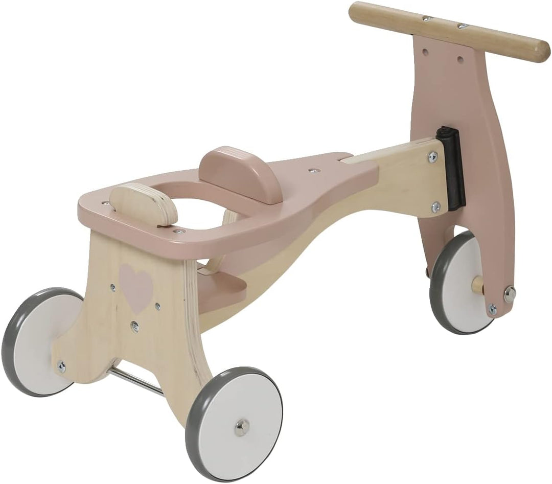 VERTBAUDET Babytrage + Sitz aus Holz, Beige, mittelgross, einfarbig mit Dekort