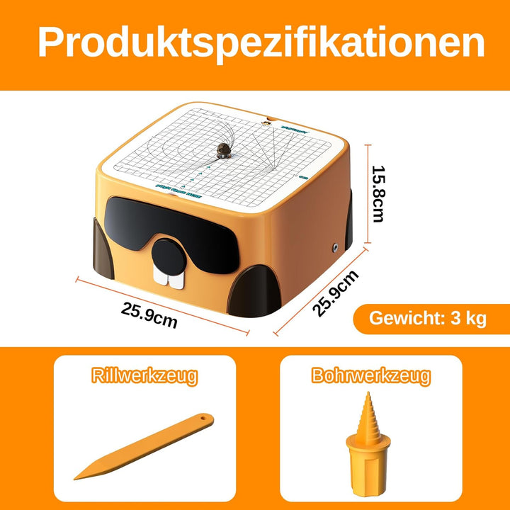SainSmart BEAVERBOT Kartonschneider für Kinder – Sicheres DIY-Bastelset für Jungen & Mädchen ab 3 Ja