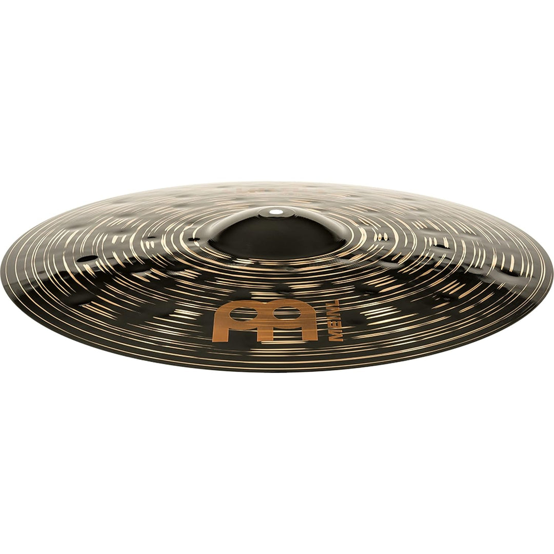 Meinl Cymbals Classics Custom Dark Crash 20 Zoll (Video) Schlagzeug Becken (50,80cm) B12 Bronze, Dun