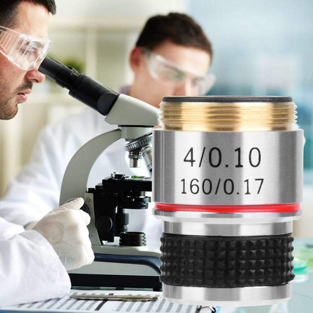 4X 185 Biologisches Mikroskop Achromatisches Objektiv 160/0.17 Für Metallurgisches Mikroskop Achroma