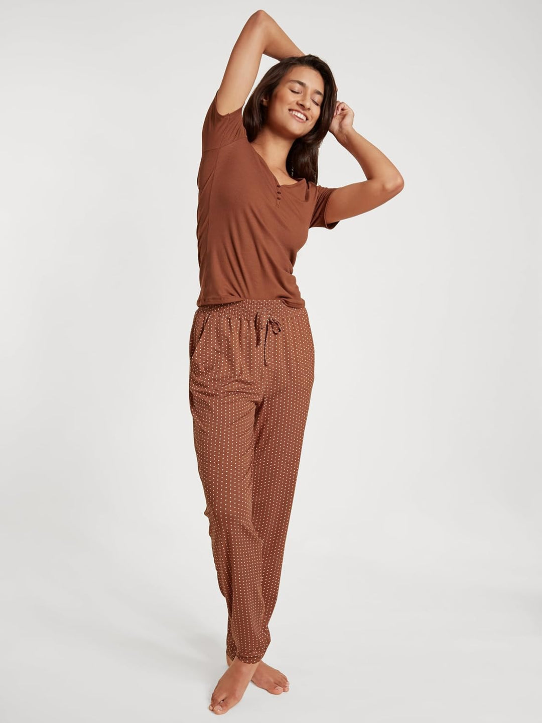 CALIDA Damen Favourites Provence Hose 48-50 Ginger Bisquit, 48-50 Ginger Bisquit