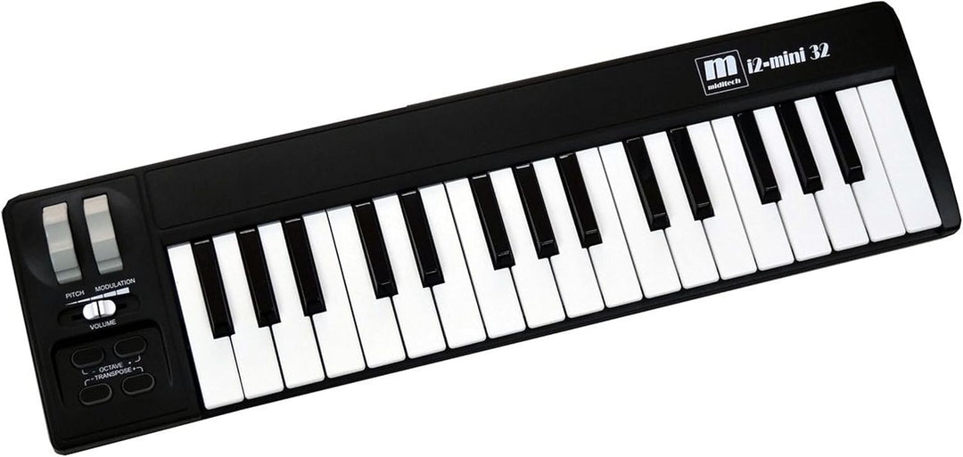 Miditech MIT-00170 i2 Mini 32 Keyboard schwarz