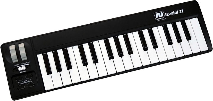 Miditech MIT-00170 i2 Mini 32 Keyboard schwarz