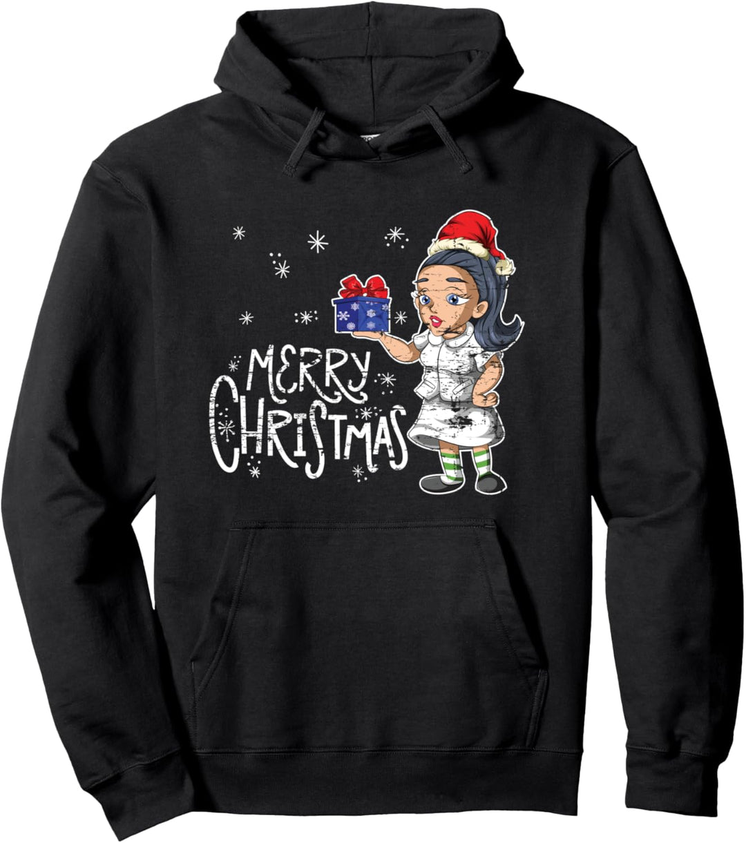 Weihnachten Süssigkeiten Geschenk Krankenschwester Pullover Hoodie