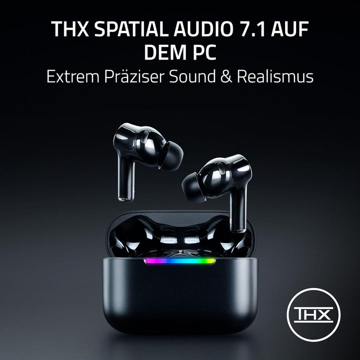 Razer Hammerhead V3 X HyperSpeed - Kabellose Multi-Plattform-Gaming-Ohrhörer - HyperSpeed Wireless &