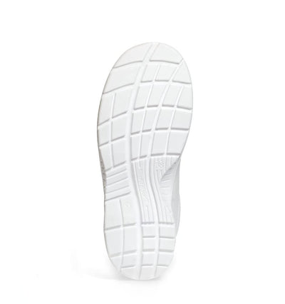 Abeba Schnürrhalbschuh 711133 - x-Light, Glattleder, Weiss, zertifiziert, Grösse 37 37 EU, 37 EU