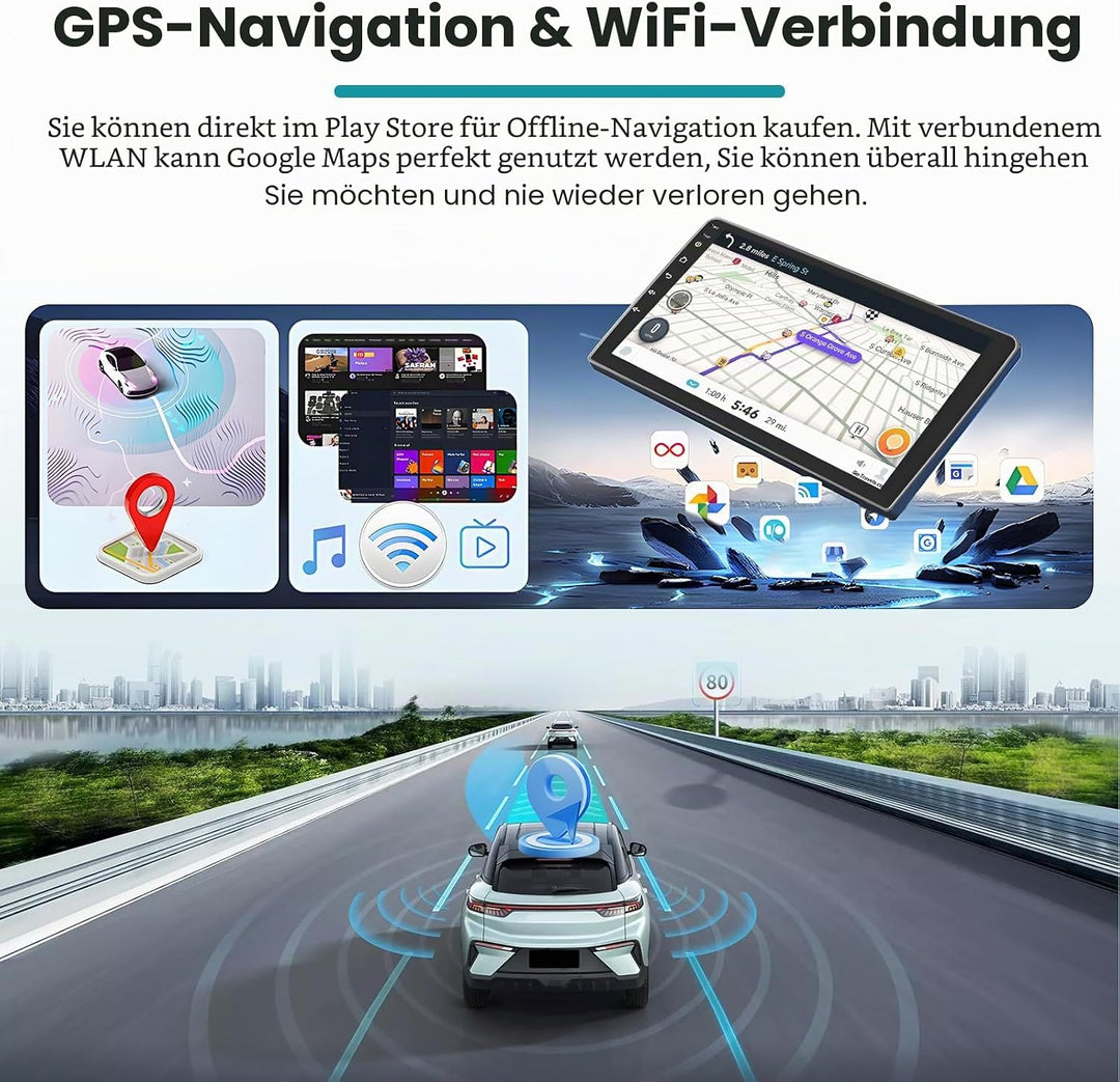 [2G+64G] Hikity Autoradio Für Renault Clio 3 2008-2014 Android 15 Wireless Carplay Android Auto 9Zol