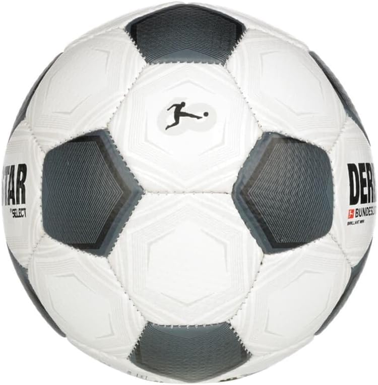 Derbystar Bundesliga Brillant Mini weiss/schwarz/grau, weiss/schwarz/grau