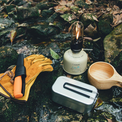 Fire-Maple Camping Gaslaterne Glas Stahl Aluminium Propan oder Isobutanbrennstoff Einstellbare Helli