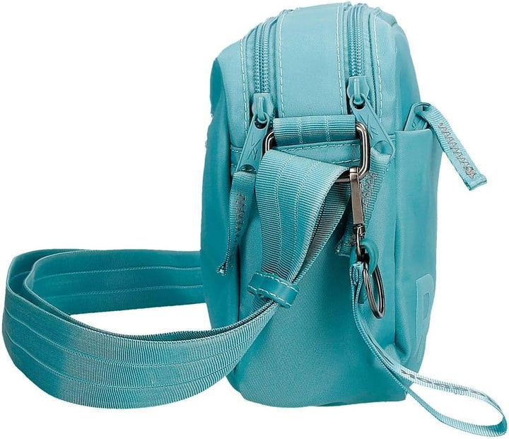 Reebok Linden Umhängetasche Blau 21,5x15x5 cm Polyester Bandolera Blau, Bandolera Blau