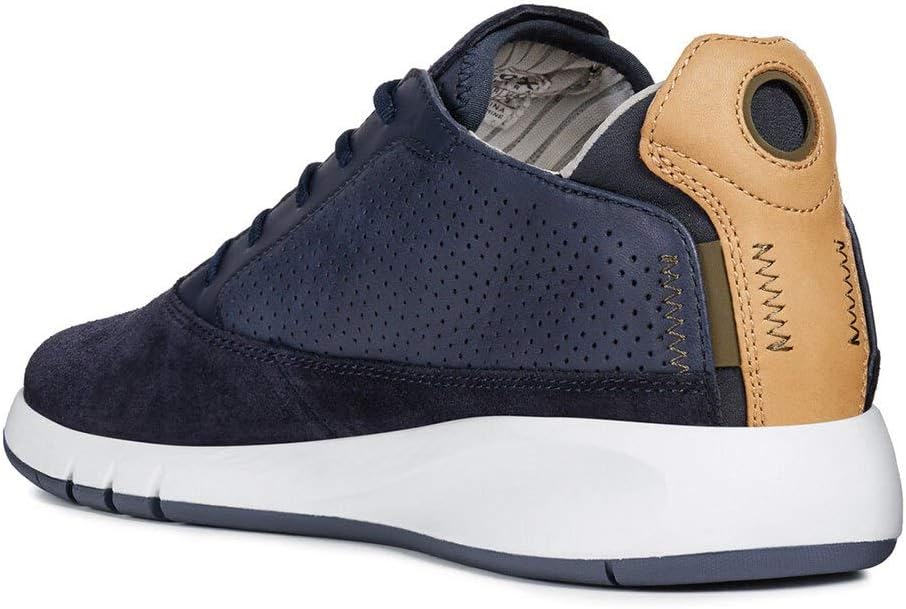 Geox Herren U Aerantis A Sneakers 39 EU Navy, 39 EU Navy