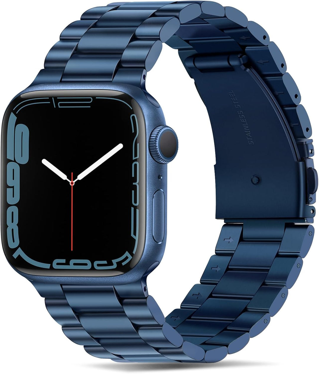 Tasikar Armband Kompatibel mit Apple Watch Armband 41mm 40mm 38mm Prämie Edelstahl Metall Ersatz Arm