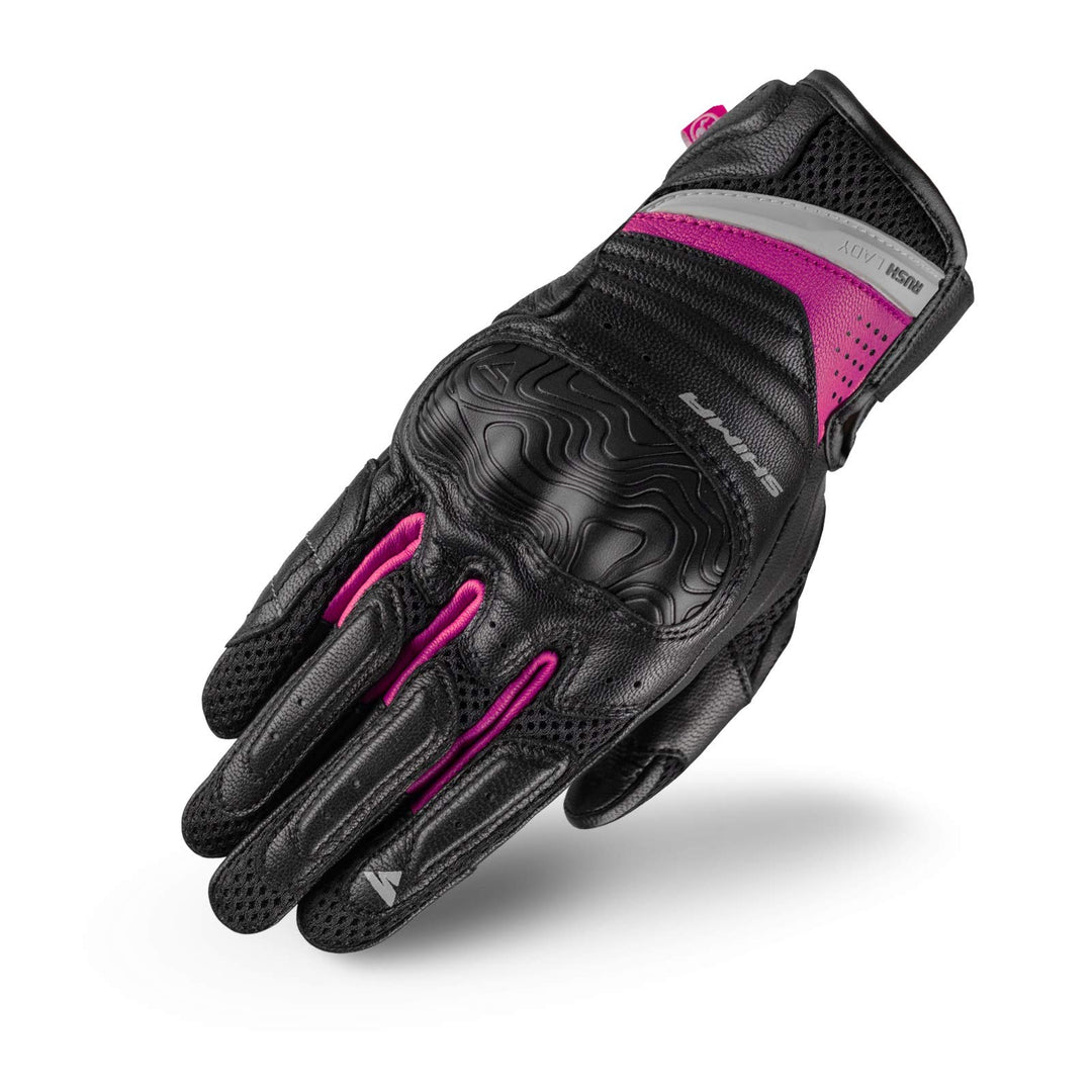 SHIMA RUSH Motorradhandschuhe - Atmungsaktive, Verstärkte, Stadt, Sommer, Touchscreen Handschuhe mit