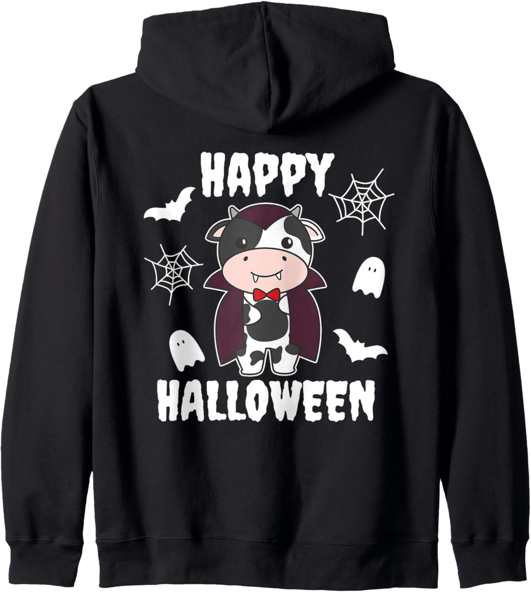 Kuh Happy Halloween süssen Vampir Kostüm Kühe Halloween Kapuzenjacke