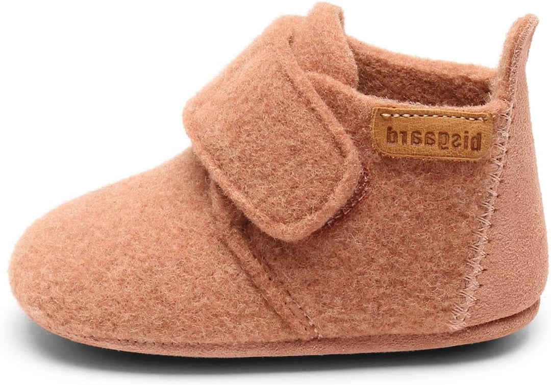 Bisgaard Unisex Kinder Baby Wool Niedrige Hausschuhe 22 EU Rose, 22 EU Rose