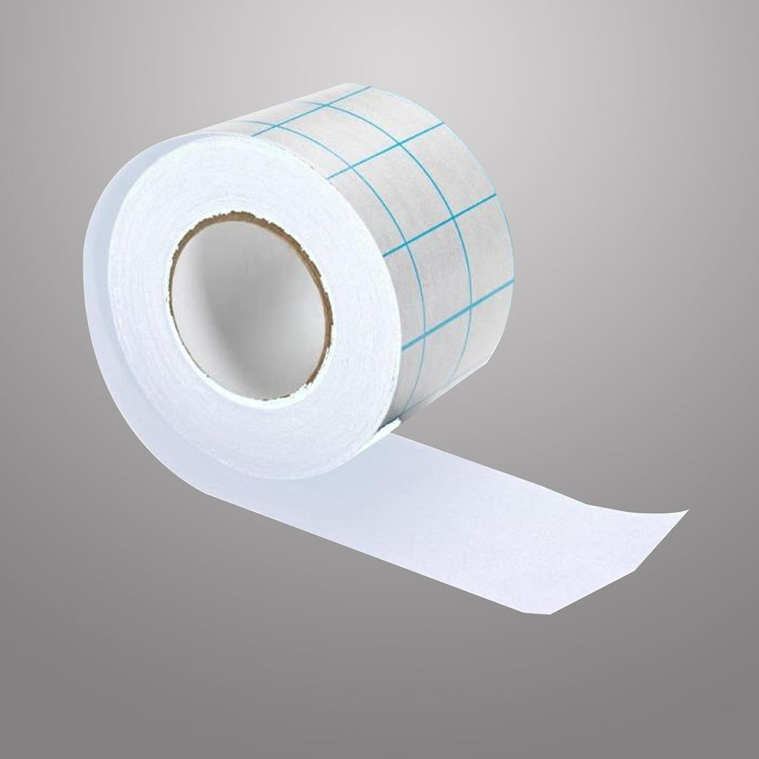 Modulor filmoplast T - Weiss - 8cm - Selbstklebendes Baumwollgewebe ***Perfekt zum Reparieren von Bü