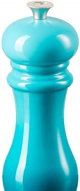 Le Creuset Pfeffermühle, ABS-Kunststoff, 6,2 x 6,2 x 20,8 cm, Keramik-Mahlwerk, Karibik, 96001900490