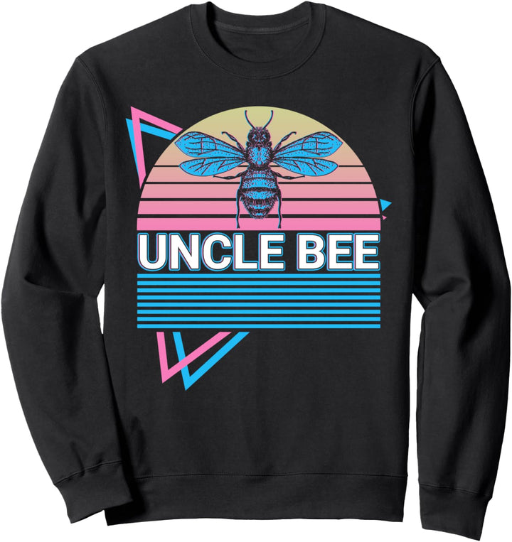 Bienenzucht Retro Onkel Biene Sweatshirt