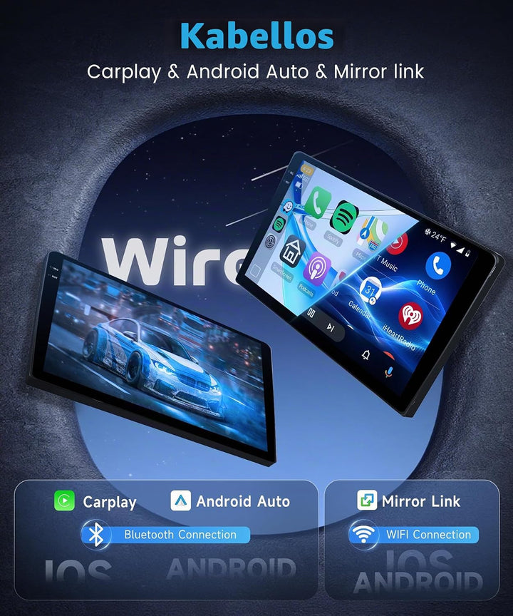 4G+128G Rimoody 9" Android Autoradio für Nissan Qashqai J10 2006-2016 Wireless Carplay Stereo Auto m