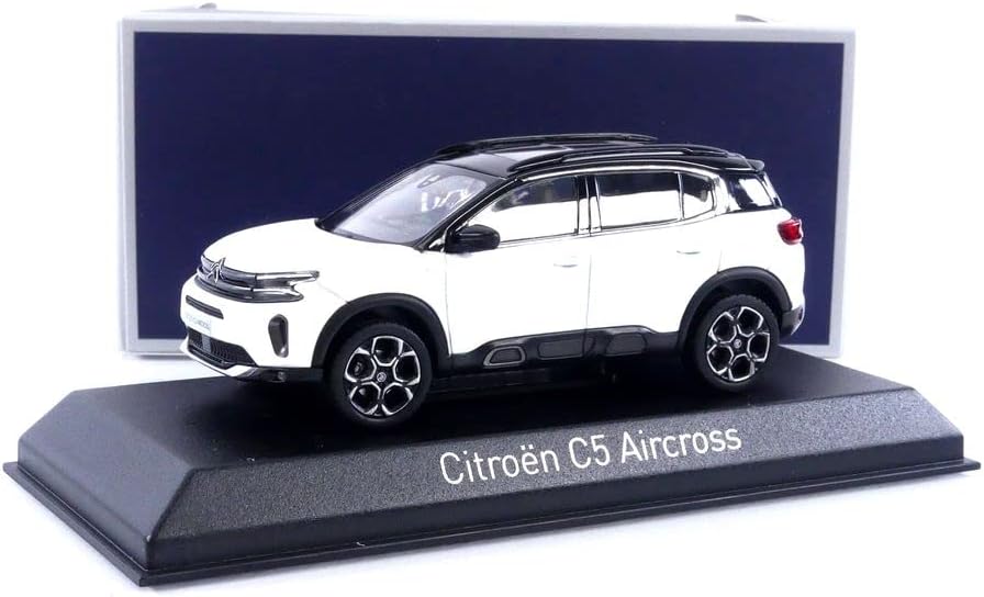 Norev kompatibel mit Citroen C5 Aircross 2022 weiss schwarz Modellauto 1:43