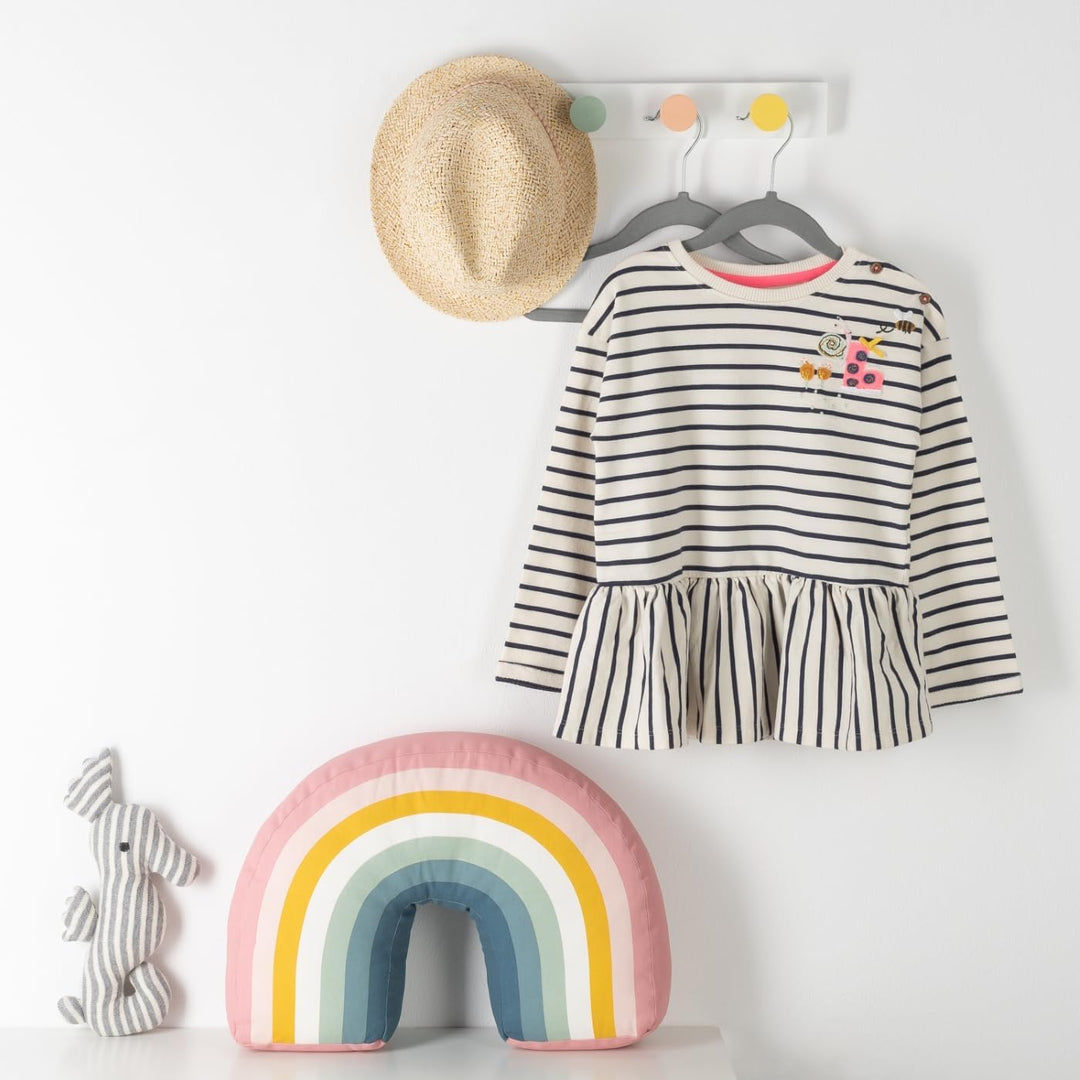 Laleni Kinderkleiderbügel 30 Stück + Samtbezug - platzsparende Kleiderbügel Kinder - 360° drehbare K