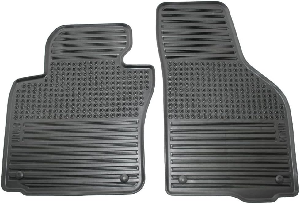 Skoda 1Z0061221 Gummi Fussmatten 2X vorn Gummimatten Original Allwettermatten