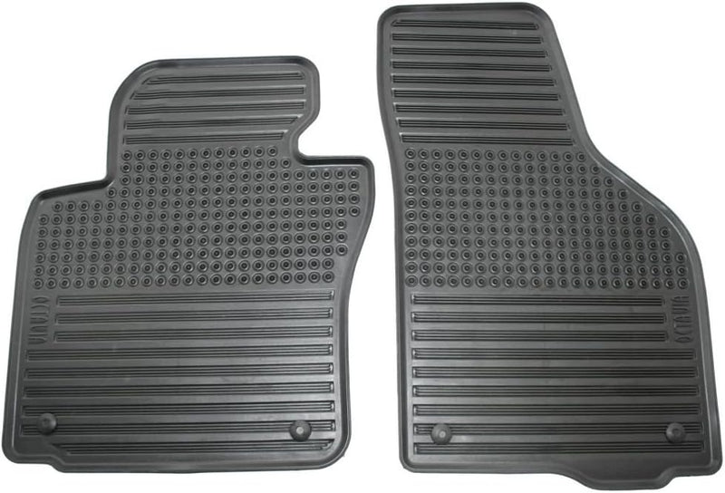 Skoda 1Z0061221 Gummi Fussmatten 2X vorn Gummimatten Original Allwettermatten