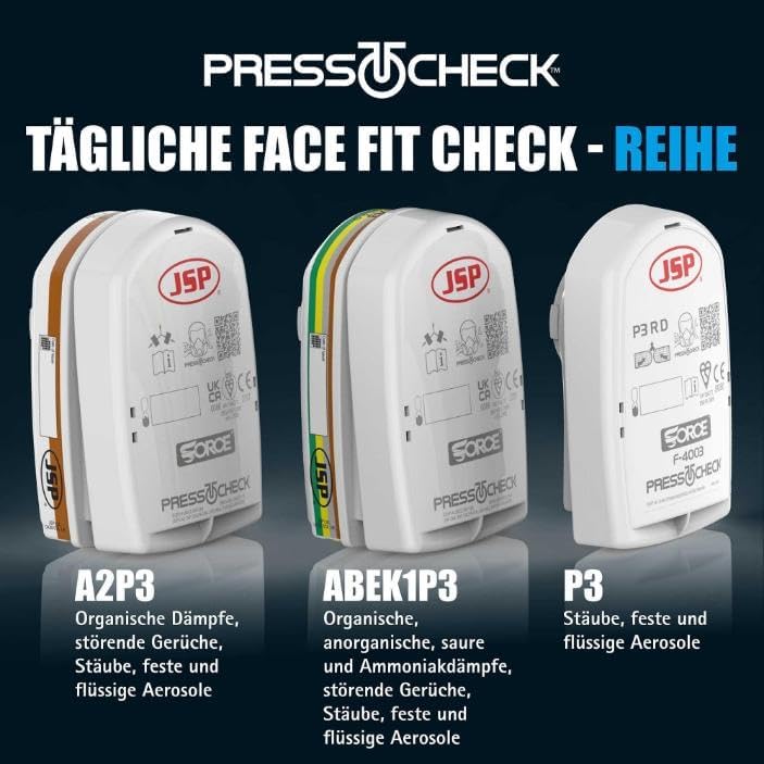 JSP PressToCheck Filters - ABEK1 P3 (BMN750-000-600) Einzelbett, Einzelbett