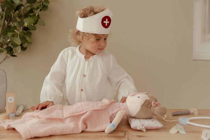 Little Dutch 2547 Holz Arztkoffer Doktortasche Spielset - grün