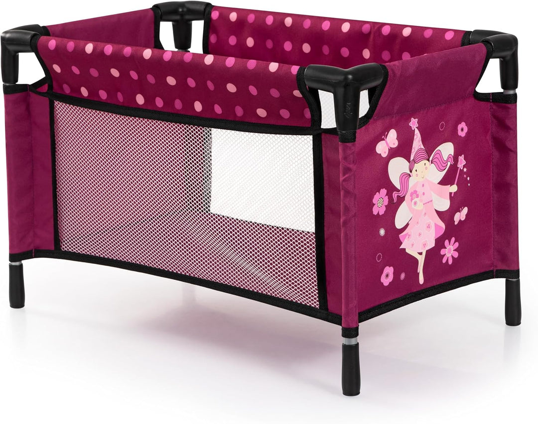 Bayer Design 61767AB Puppenbett Set mit Schlafsack, Puppenzubehör für Rollenspiele der Kinder, ab 3