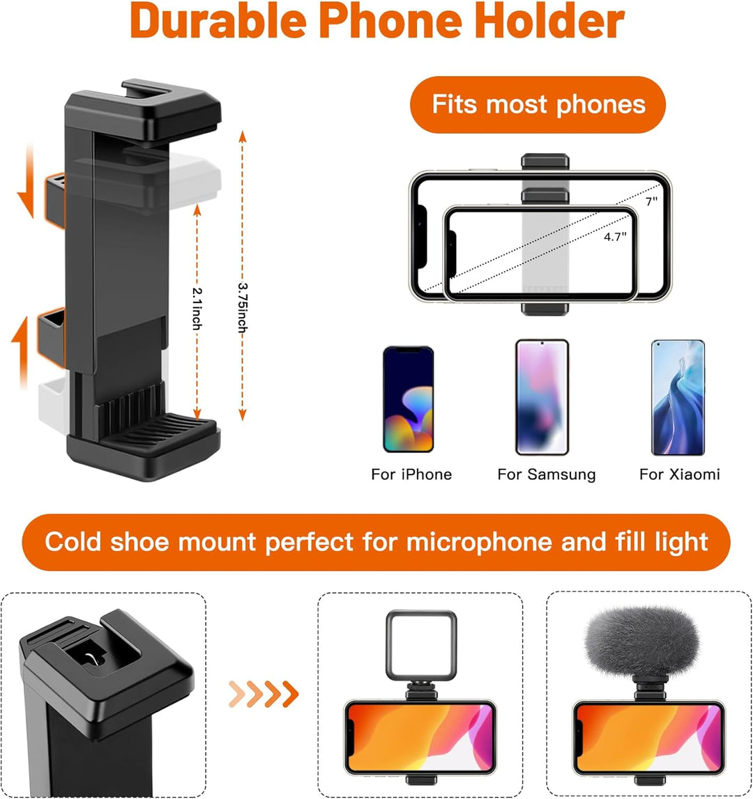 JOILCAN Mini Stativ 63.5cm, Aluminium Kamera Stativ für Cannon/Sony/DSLR Kamera/Video Camcorder/Proj