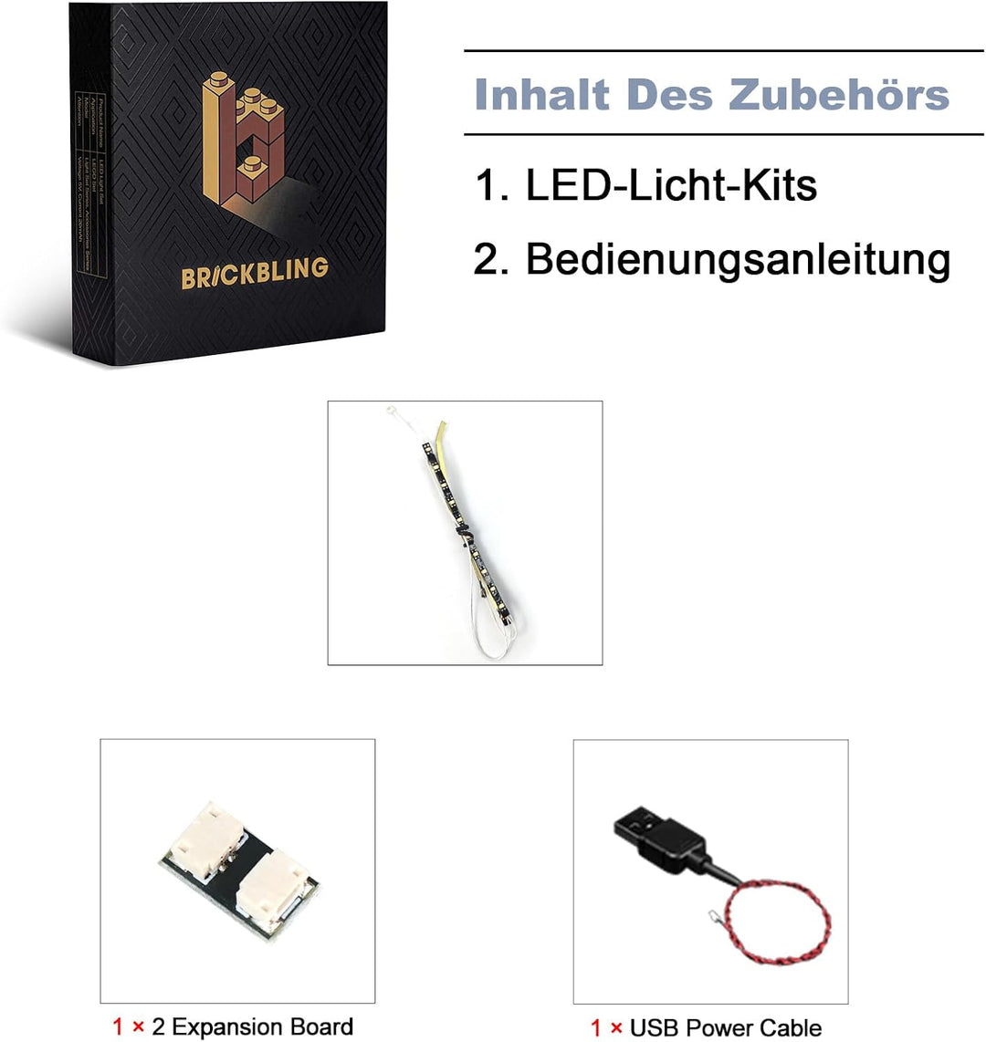 Led Licht Set Kompatibel mit Lego 40886 Penguins in Love (Kein Modell), Dekorationsbeleuchtungsset C