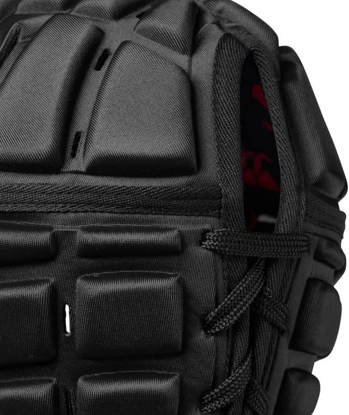 Canterbury CCC Rugby Raze Kopfschutz XXS Black/True Red, XXS Black/True Red
