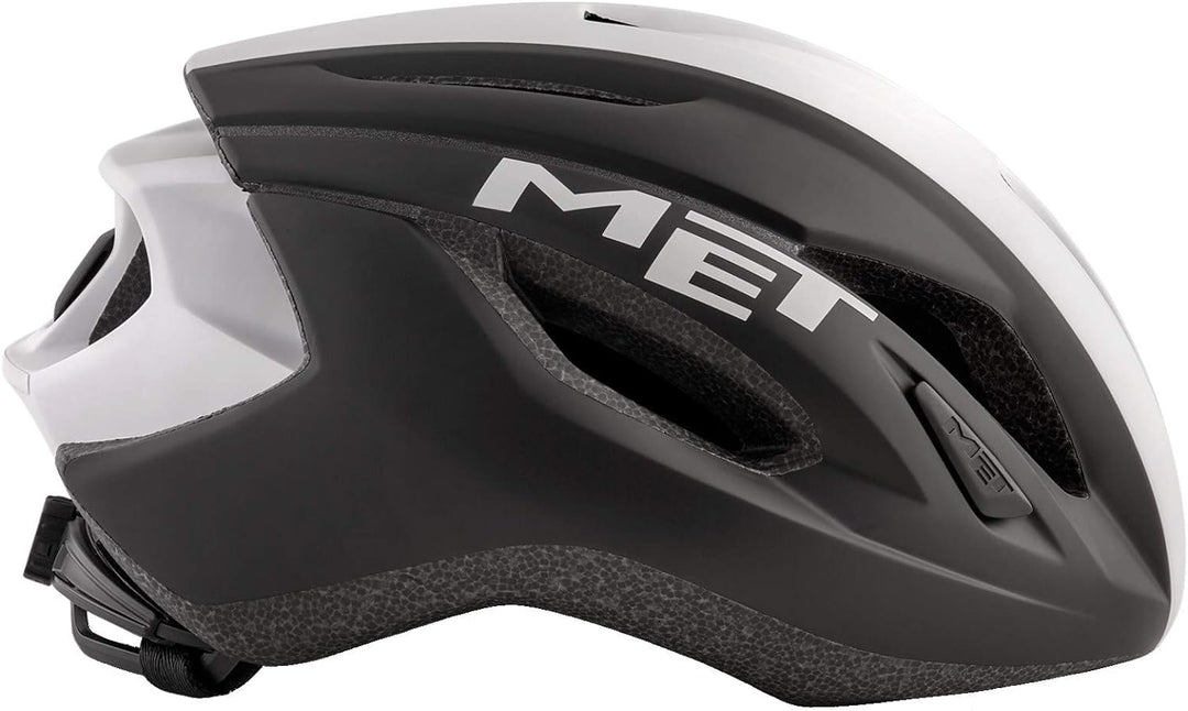 Met-Rx Strale Fahrradhelm, schwarz/weiss, M