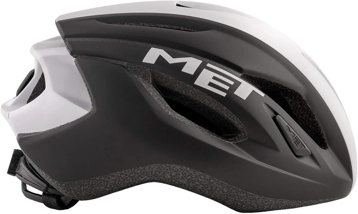 Met-Rx Strale Fahrradhelm, schwarz/weiss, M