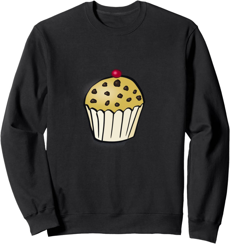 Schokoladen-Chip-Muffin Sweatshirt