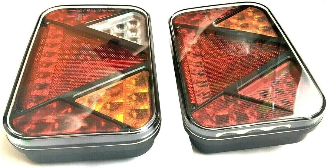 Anhängerbeleuchtung Set LED Rückleuchten Control Box CANBUS 13 polig Kabel 5m