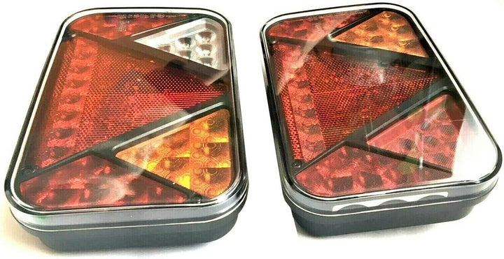 Anhängerbeleuchtung Set LED Rückleuchten Control Box CANBUS 13 polig Kabel 5m