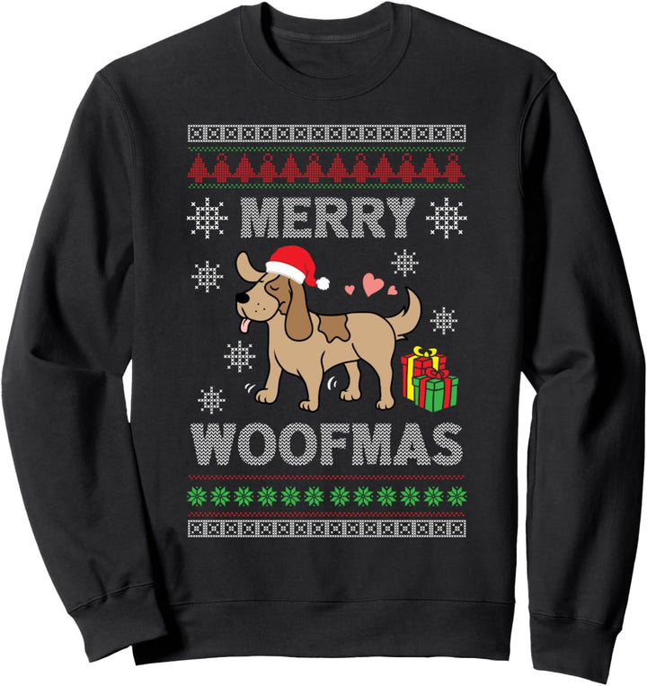 Woofmas Lustige Weihnachtsgeschenke für Hunde Sweatshirt