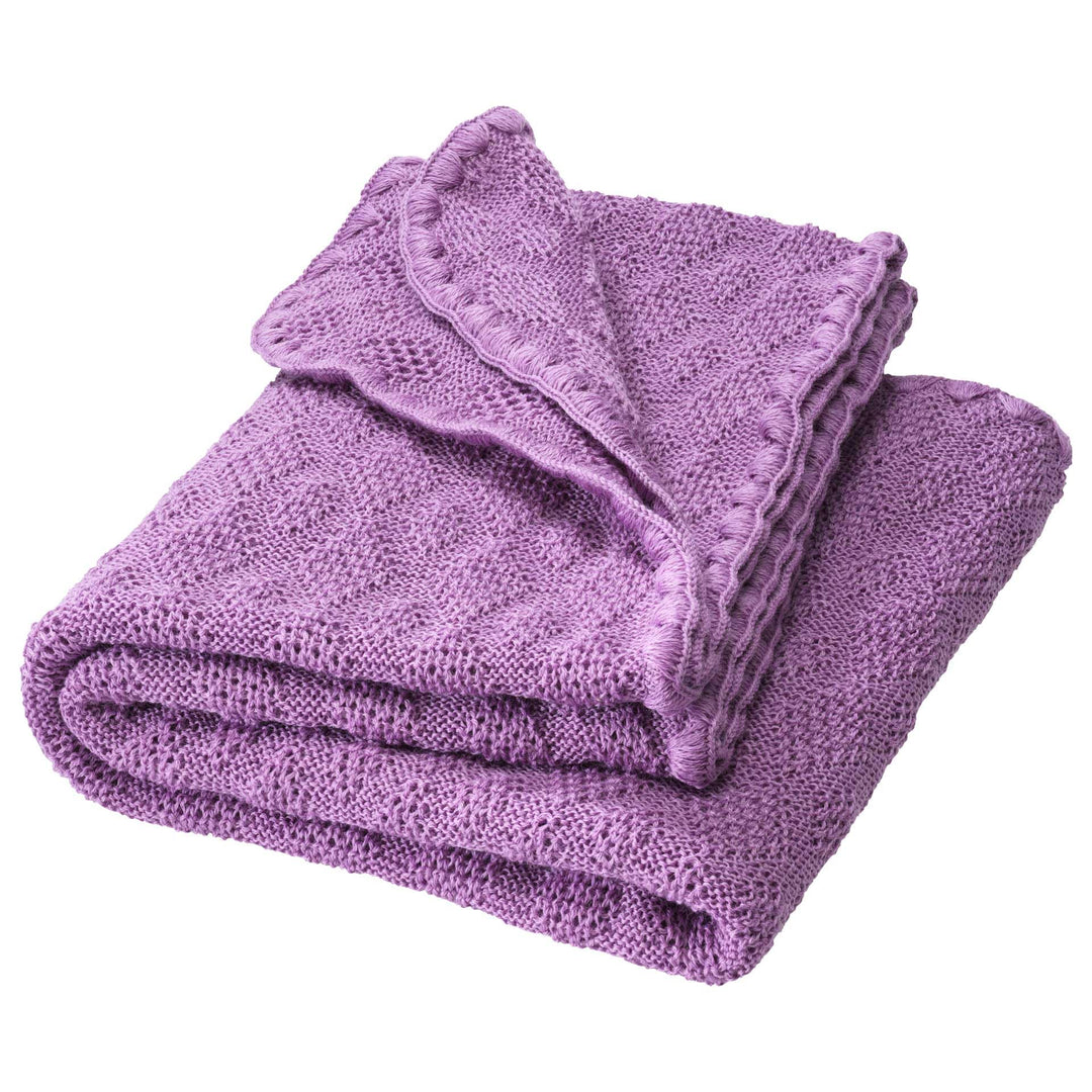 WOLL-BABYDECKE Baby & Kinder - 100% Bio-Merino – kuschelig weich & warm - 80 x 100 cm - nachhaltig &