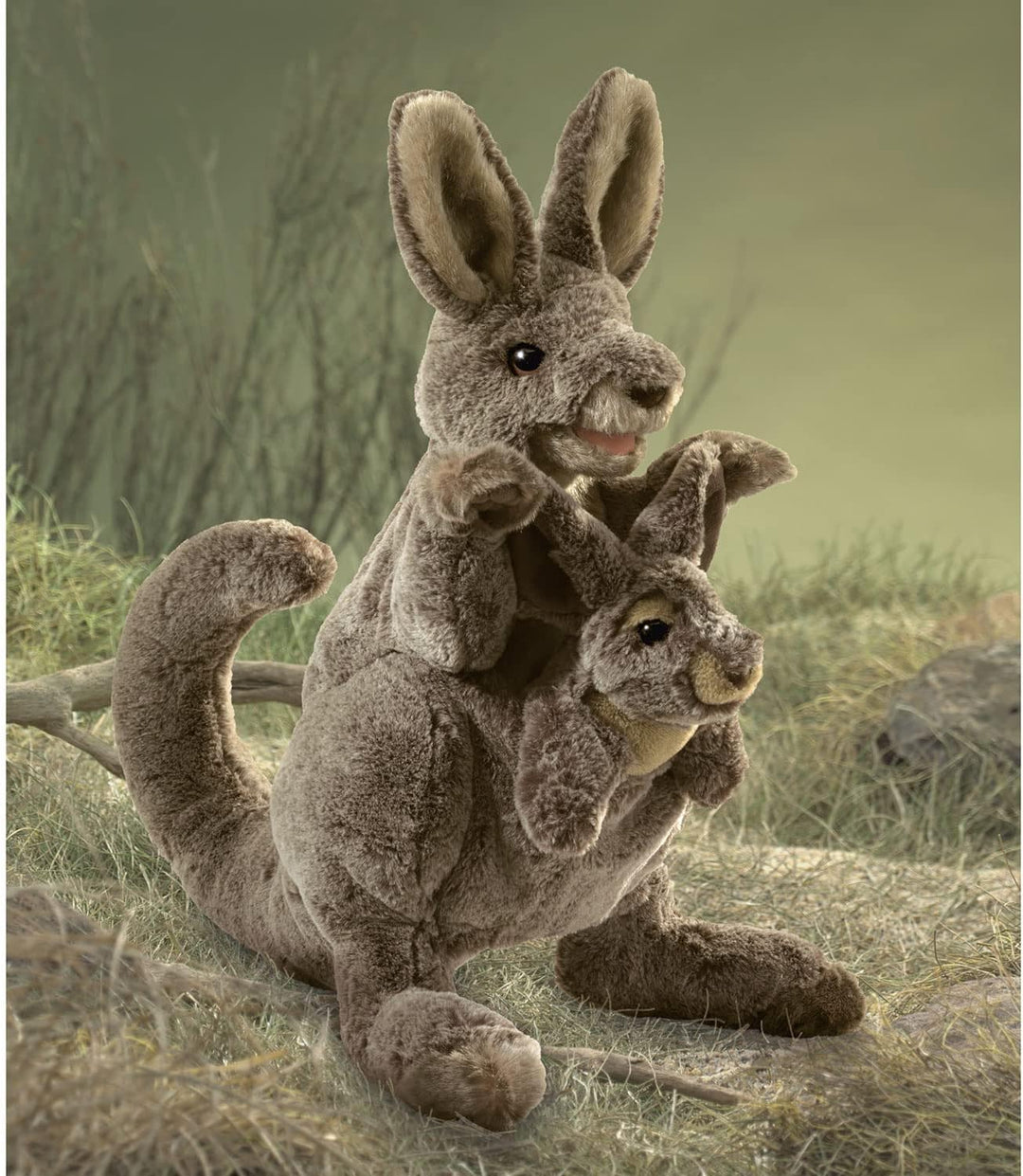 Känguru mit Baby/Kangaroo with Joey