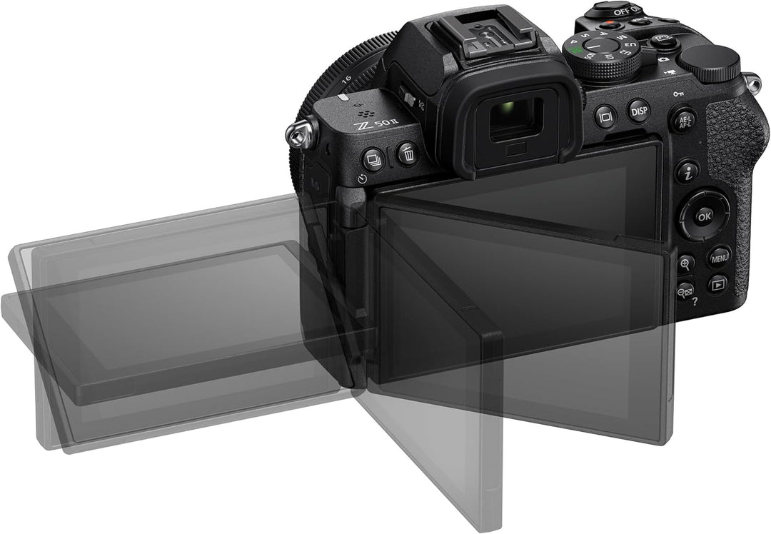Nikon Z50II Body, Ideal für Fotos, Filme, Vlogs und Live Streaming (20.9 MP, 4k Video, Picture Contr