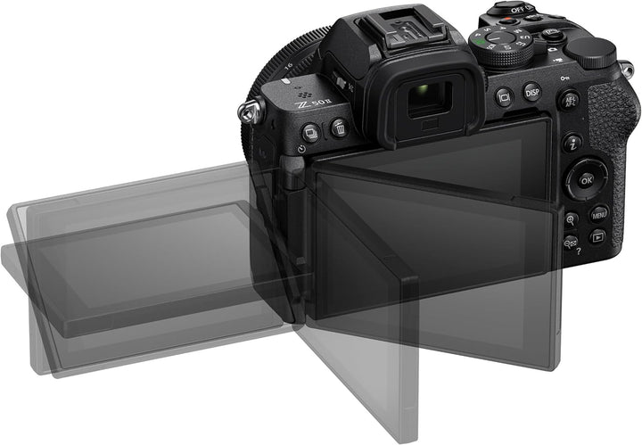 Nikon Z50II Body, Ideal für Fotos, Filme, Vlogs und Live Streaming (20.9 MP, 4k Video, Picture Contr