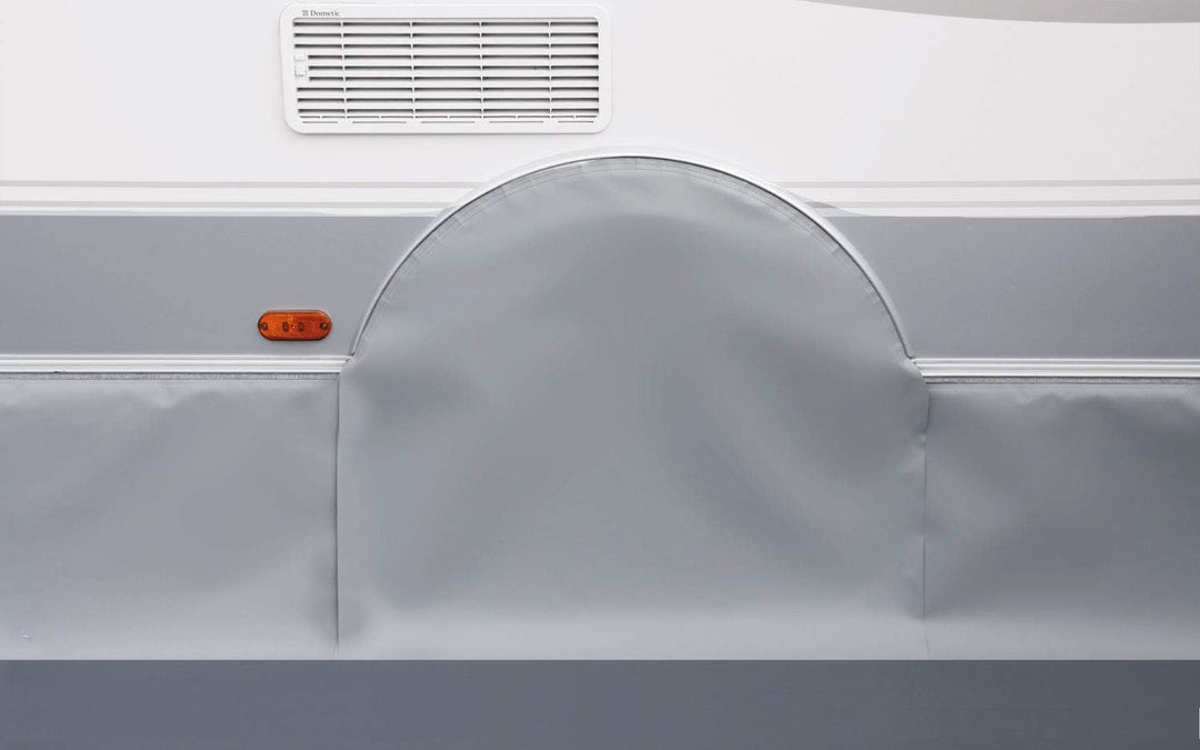 Hindermann 7448-4440 Radkastenabdeckung, Hellgrau